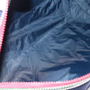 GUCCI Sherry Line Hand Bag Nylon 2way Navy Red 189657 Auth LNZ304-11