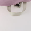 PRADA Backpack Nylon Pink Silver Auth LNZ309-7