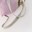 PRADA Backpack Nylon Pink Silver Auth LNZ309-8
