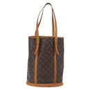 LOUIS VUITTON Monogram Bucket GM Shoulder Bag M42236 LV Auth LNZ312-13