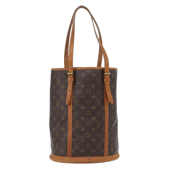 LOUIS VUITTON Monogram Bucket GM Shoulder Bag M42236 LV Auth LNZ312