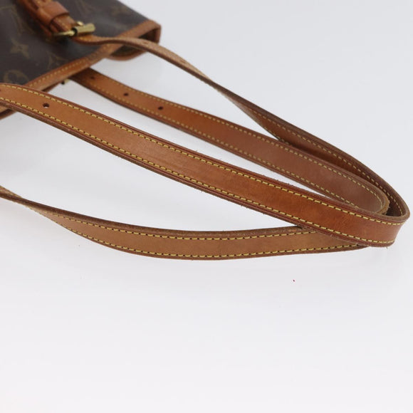 LOUIS VUITTON Monogram Bucket GM Shoulder Bag M42236 LV Auth LNZ312