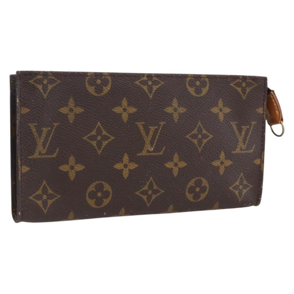 LOUIS VUITTON Monogram Bucket GM Accessory Pouch LV Auth LNZ313