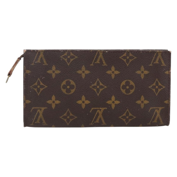 LOUIS VUITTON Monogram Bucket GM Accessory Pouch LV Auth LNZ313