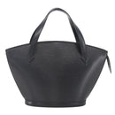 LOUIS VUITTON Epi Saint Jacques Hand Bag Black M52272 LV Auth LNZ321-13