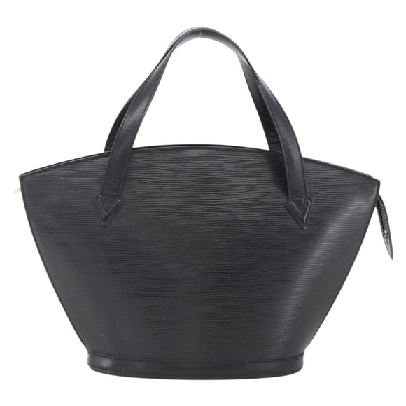 LOUIS VUITTON Epi Saint Jacques Hand Bag Black M52272 LV Auth LNZ321