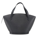 LOUIS VUITTON Epi Saint Jacques Hand Bag Black M52272 LV Auth LNZ321-2