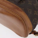 LOUIS VUITTON Monogram Montsouris MM Backpack M51136 LV Auth LNZ322-17