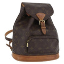 LOUIS VUITTON Monogram Montsouris MM Backpack M51136 LV Auth LNZ322-1