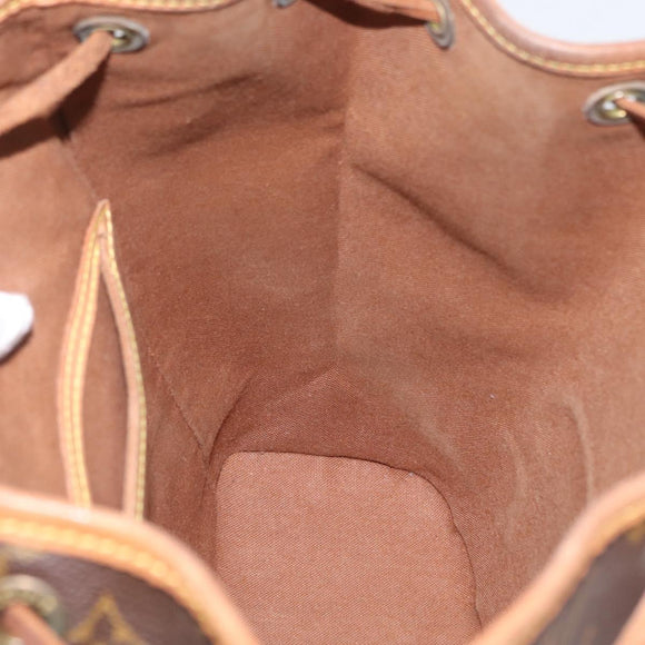 LOUIS VUITTON Monogram Montsouris MM Backpack M51136 LV Auth LNZ322