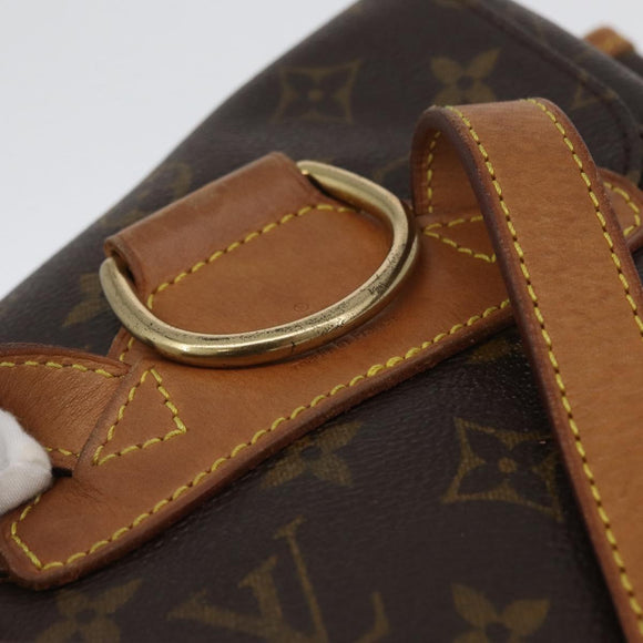 LOUIS VUITTON Monogram Montsouris MM Backpack M51136 LV Auth LNZ322