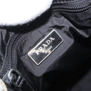 PRADA Backpack Nylon Light Blue Silver Auth LNZ330-22