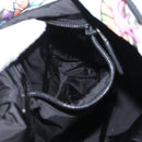 PRADA Backpack Nylon Light Blue Silver Auth LNZ330-26