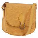 LOUIS VUITTON Epi Saint Cloud PM Shoulder Bag Yellow M52219 LV Auth LNZ331-1