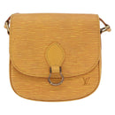 LOUIS VUITTON Epi Saint Cloud PM Shoulder Bag Yellow M52219 LV Auth LNZ331-13