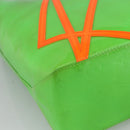 LOUIS VUITTON Monogram Vernis Fluo Reade MM Tote Bag Veil M91901 LV Auth LNZ334V-14