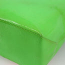 LOUIS VUITTON Monogram Vernis Fluo Reade MM Tote Bag Veil M91901 LV Auth LNZ334V-15