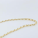 CHANEL Matelasse Chain Shoulder Bag Lamb Skin White Gold CC Auth LNZ336A-8