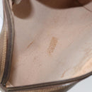 GUCCI GG Supreme Web Sherry Line Clutch Bag PVC Beige Gold 89 01 012 Auth LNZ341-10