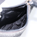 PRADA Hand Pouch Wool Gray Auth LNZ343-19