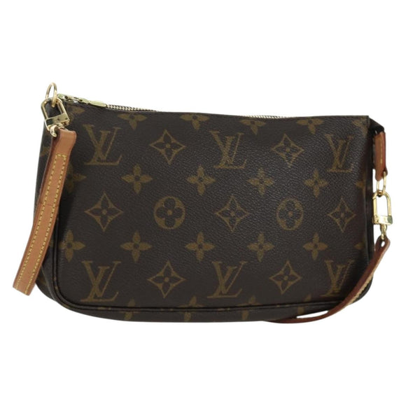 LOUIS VUITTON Monogram Pochette Accessoires Pouch M51980 LV Auth LNZ344V