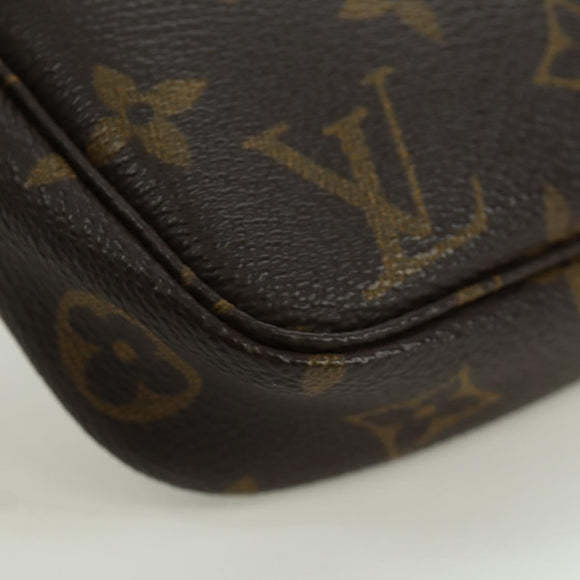LOUIS VUITTON Monogram Pochette Accessoires Pouch M51980 LV Auth LNZ344V