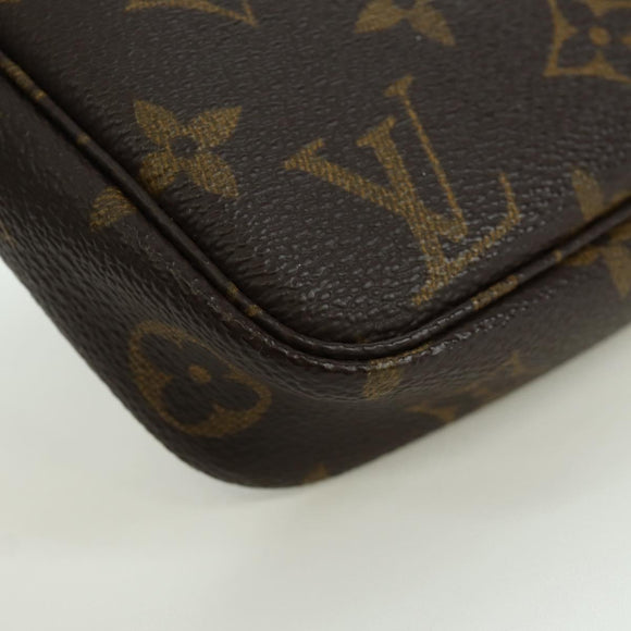 LOUIS VUITTON Monogram Pochette Accessoires Pouch M51980 LV Auth LNZ344V