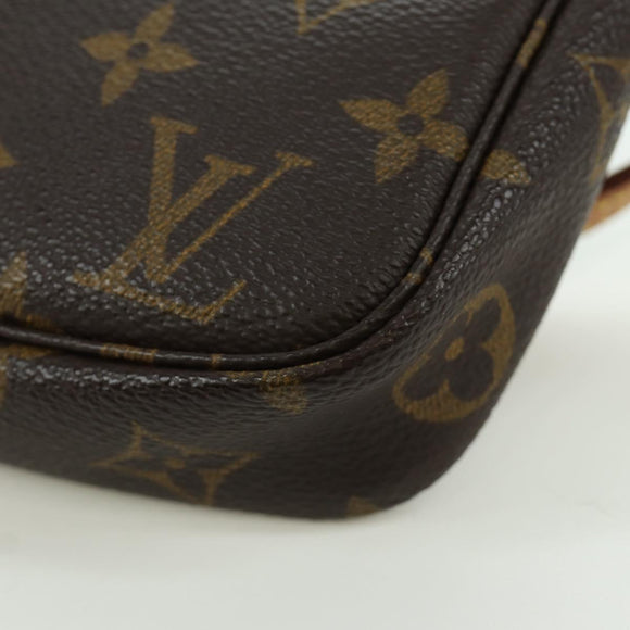 LOUIS VUITTON Monogram Pochette Accessoires Pouch M51980 LV Auth LNZ344V