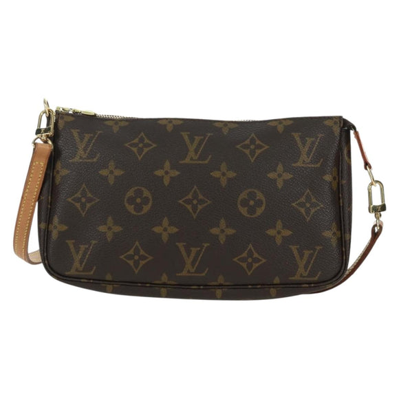 LOUIS VUITTON Monogram Pochette Accessoires Pouch M51980 LV Auth LNZ344V