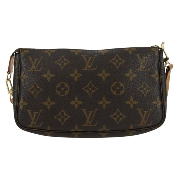 LOUIS VUITTON Monogram Pochette Accessoires Pouch M51980 LV Auth LNZ344V