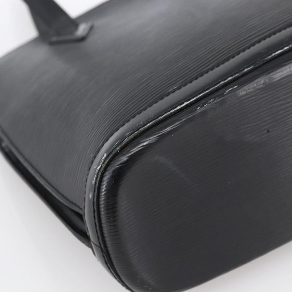 LOUIS VUITTON Epi Lussac Shoulder Bag Black M52282 LV Auth LNZ347