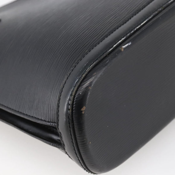 LOUIS VUITTON Epi Lussac Shoulder Bag Black M52282 LV Auth LNZ347