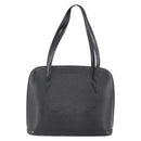 LOUIS VUITTON Epi Lussac Shoulder Bag Black M52282 LV Auth LNZ347-2