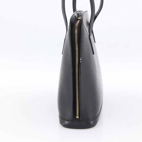 LOUIS VUITTON Epi Lussac Shoulder Bag Black M52282 LV Auth LNZ347