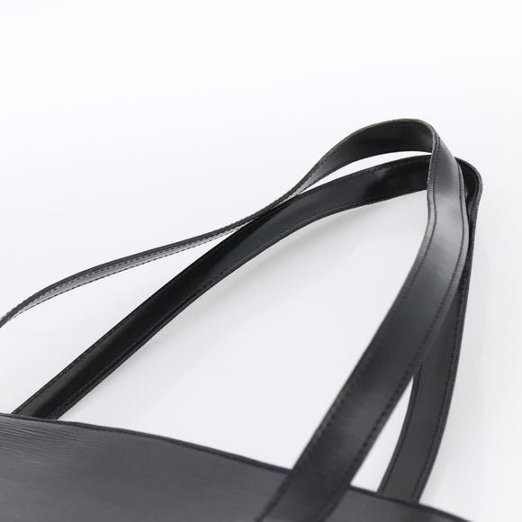 LOUIS VUITTON Epi Lussac Shoulder Bag Black M52282 LV Auth LNZ347