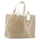 LOUIS VUITTON Epi Plage Lagoon Bay Tote Bag White Clear M92151 LV Auth LNZ349-1