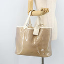 LOUIS VUITTON Epi Plage Lagoon Bay Tote Bag White Clear M92151 LV Auth LNZ349-21