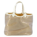 LOUIS VUITTON Epi Plage Lagoon Bay Tote Bag White Clear M92151 LV Auth LNZ349-2