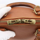 LOUIS VUITTON Epi Alma Handtas Bruin Zipangu Goud M52148 LV Auth LNZ351-11