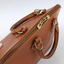 LOUIS VUITTON Epi Alma Handtas Bruin Zipangu Goud M52148 LV Auth LNZ351-6