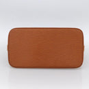 LOUIS VUITTON Epi Alma Handtas Bruin Zipangu Goud M52148 LV Auth LNZ351-5