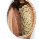 GUCCI Bamboo Backpack Suede Brown Gold 003 2058 0016 Auth LNZ352-26