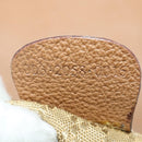 GUCCI Bamboo Backpack Suede Brown Gold 003 2058 0016 Auth LNZ352-27