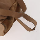 GUCCI Bamboo Backpack Suede Brown Gold 003 2058 0016 Auth LNZ352-9