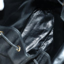 TIFFANY&Co. Backpack Leather Black Gold Auth LNZ354V-11