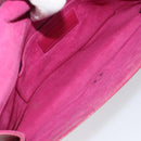 SAINT LAURENT Y Line Clutch Bag Leather Pink Gold 311213 Auth LNZ355-10