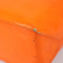 LOUIS VUITTON Monogram Vernis Fluo Reade MM Bag Orange Pink M91902 Auth LNZ356-16