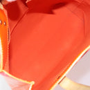 LOUIS VUITTON Monogram Vernis Fluo Reade MM Bag Orange Pink M91902 Auth LNZ356-11