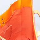 LOUIS VUITTON Monogram Vernis Fluo Reade MM Bag Orange Pink M91902 Auth LNZ356-20