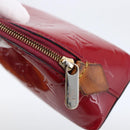 LOUIS VUITTON Vernis Pochette Cosmetic Pouch Rose Indian M90009 LV Auth LNZ362-8
